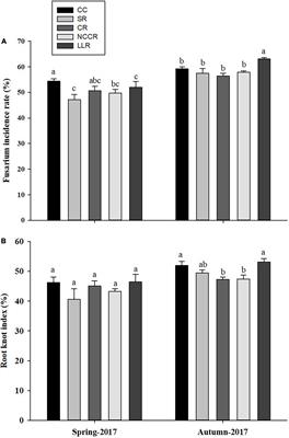 Cover Plants-Mediated Suppression of Fusarium Wilt and Root-Knot Incidence of Cucumber is Associated With the Changes of Rhizosphere Fungal Microbiome Structure-Under Plastic Shed System of North China